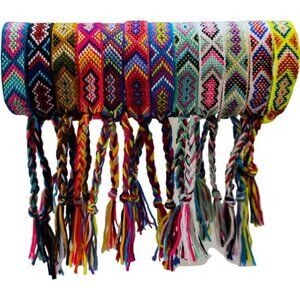 Woven Friendship Bracelets, Braided Bracelets String, Adjustable Nepal